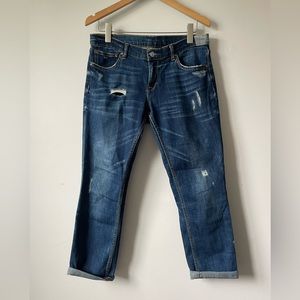 Cropped jeans size 6